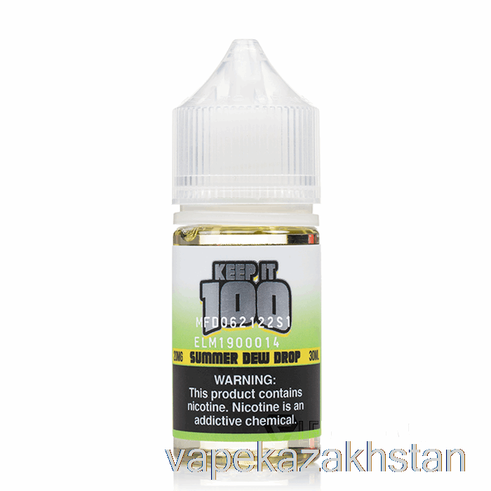 Vape Smoke Summer Dew Drop - Keep It 100 SALTS - 30mL 50mg